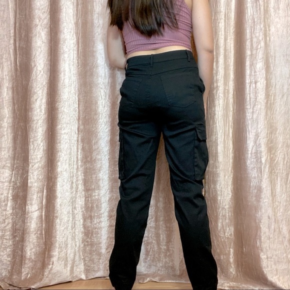 A’Gaci Black Cargo Pants - Picture 3 of 7